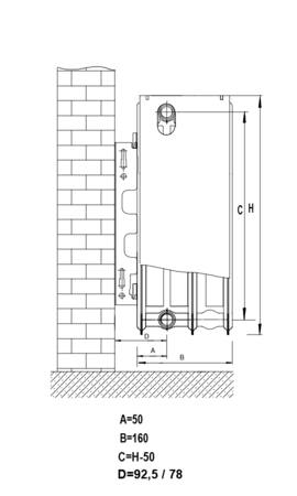 Radiator Compact-4 plus C33 500x1000